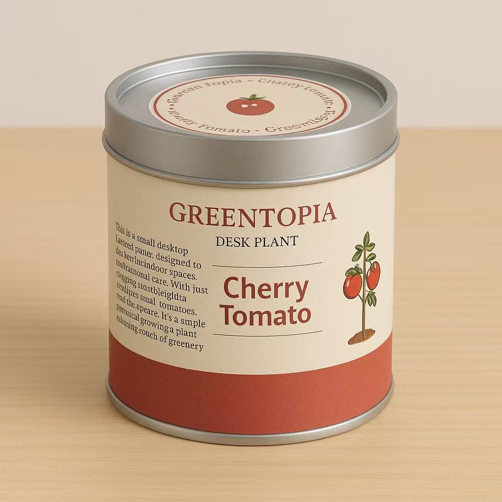 Canned Plant—Cherry Tomato