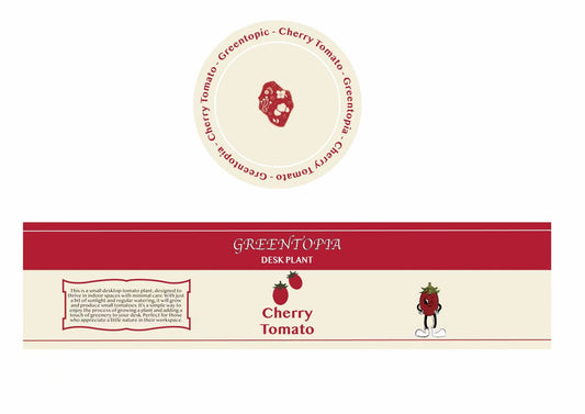 Canned Plant—Cherry Tomato